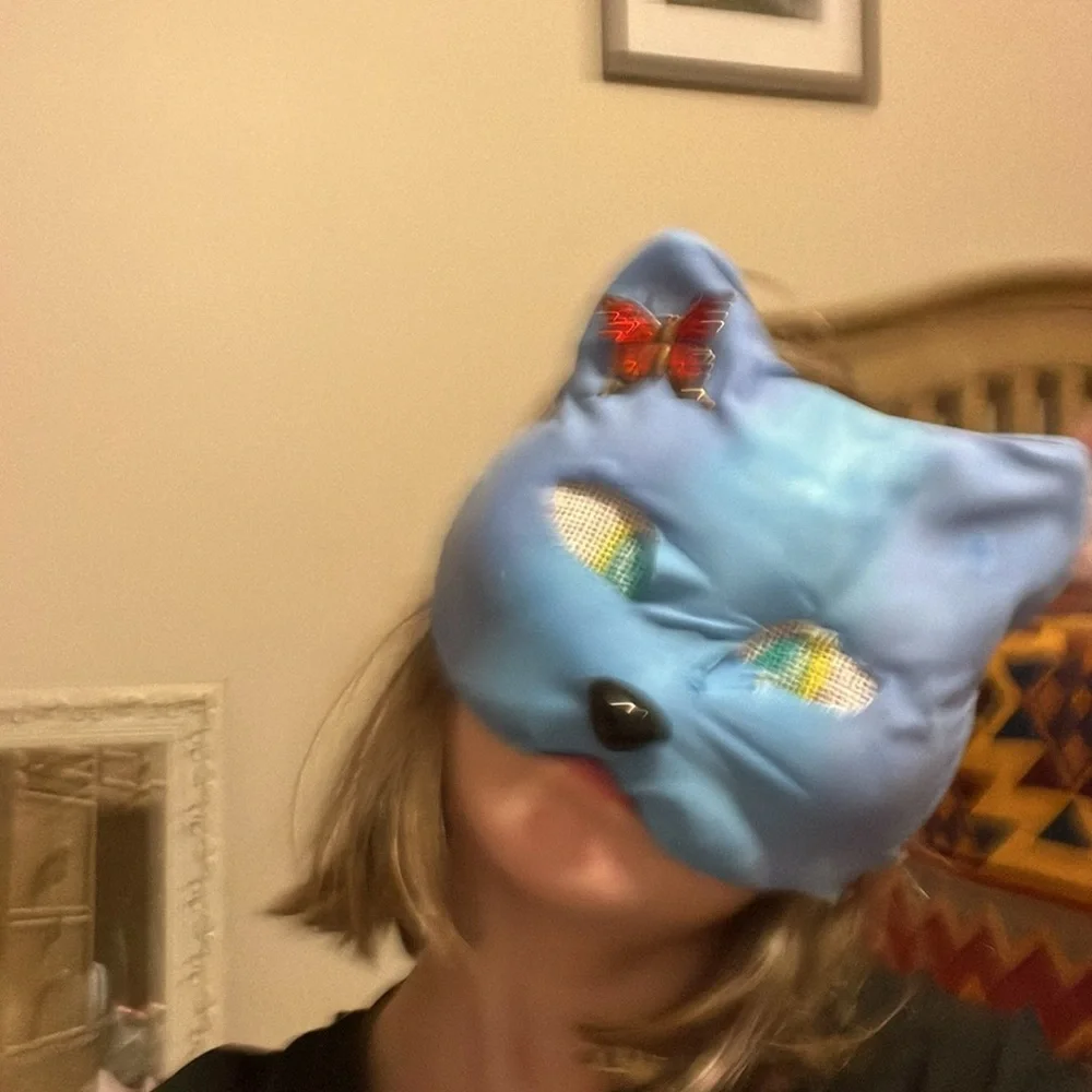 Bluey inspired Halloween mask/therian mask